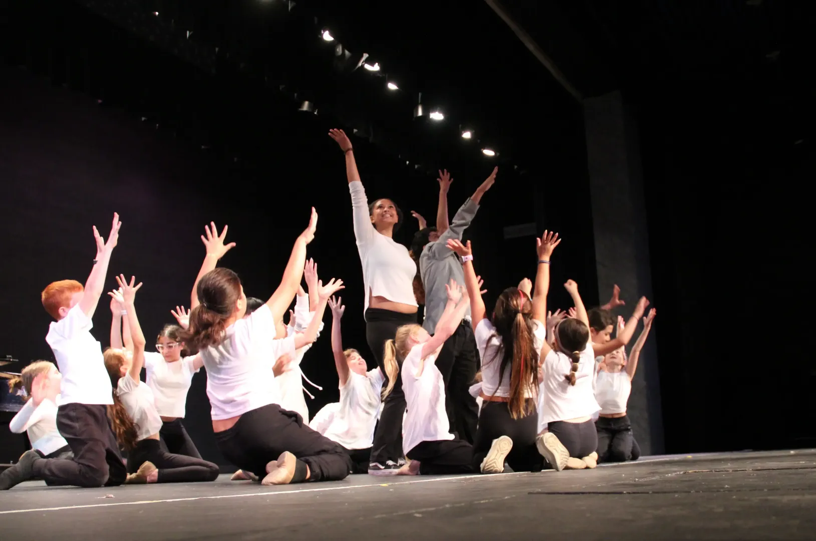 Children on stage