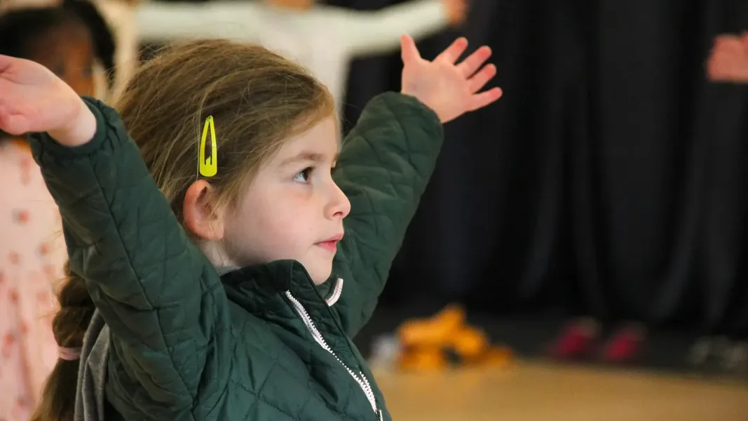 Girl dancing